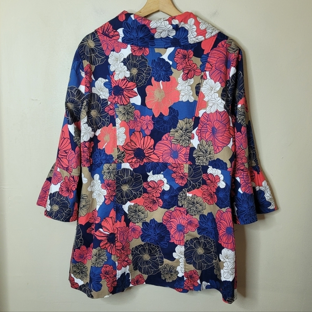 Eden Court Cottagecore Fall Floral Jacket - Picture 6 of 9